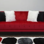 Ashley Sofa in Red