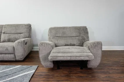 Spock Reclining Chair in Plush Oatmeal