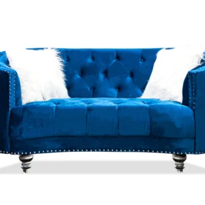 Jalessa Loveseat in Blue