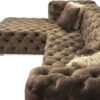 Lola Sectional in Brown - 03