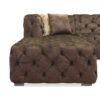 Lola Sectional in Brown - 05