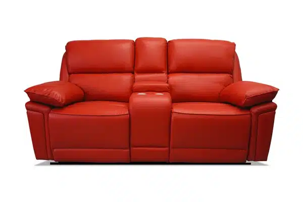 Legend Reclining Loveseat in Red