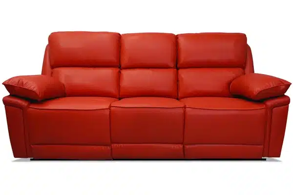 Legend Reclining Sofa in Red