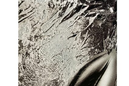 Art - Tempered Glass - Silver Foiled Woman B&W
