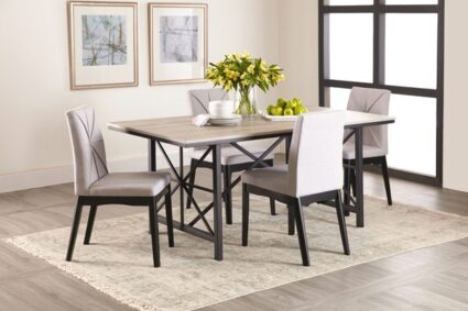 Boston Dining Table & 4 Chairs