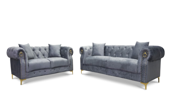 Artemis Sofa and Loveseat - 01