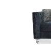 Artic Black Loveseat - 02