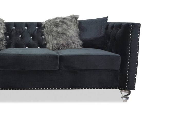 Artic Black Sofa - 02