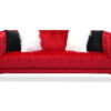 Ashley Red Sofa - 01