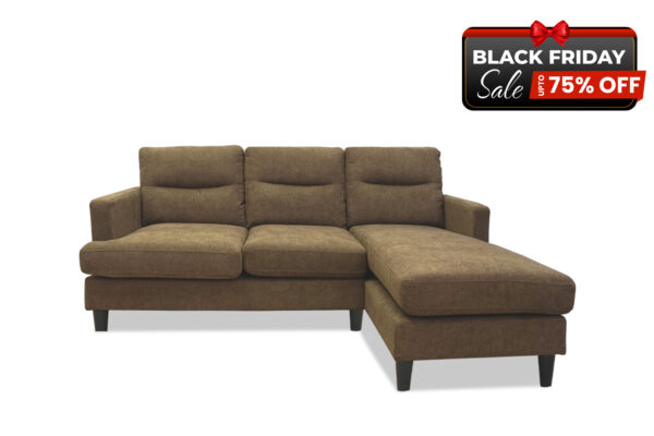 Austin Reversible Sectional in Brown - BF