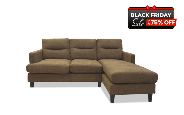 Austin Reversible Sectional in Brown - BF