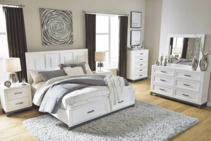 Brynburg Bed, Dresser & Mirror