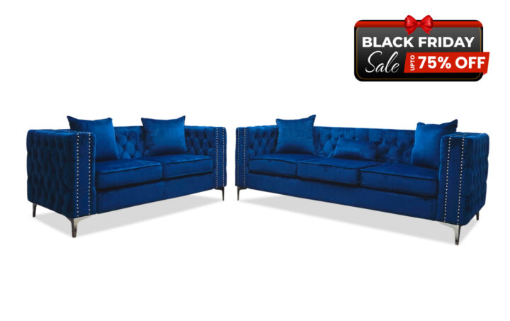 Bentley Sofa and Loveseat - BF