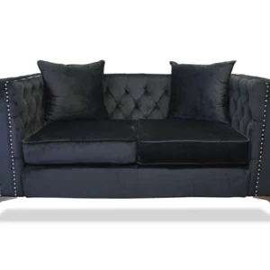 Bentley Loveseat in Black