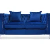 Bentley Loveseat in Blue