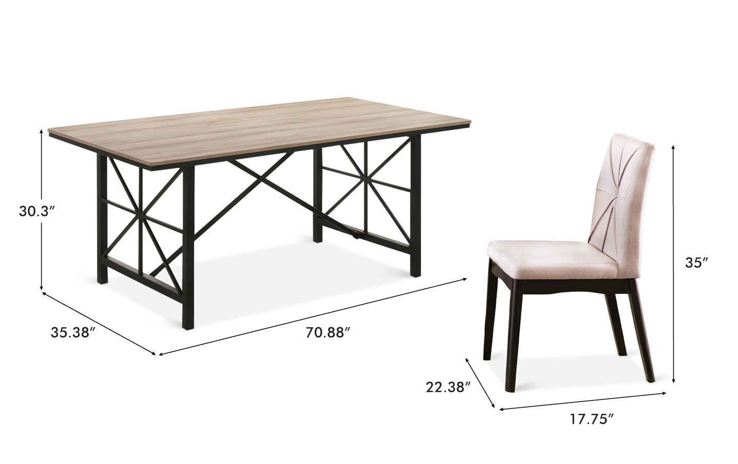 Product Dimensions Image