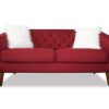 Broadway Loveseat in Red