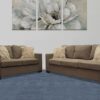 Cohen Sofa & Loveseat in Brown