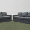 Cohen Sofa & Loveseat in Gray