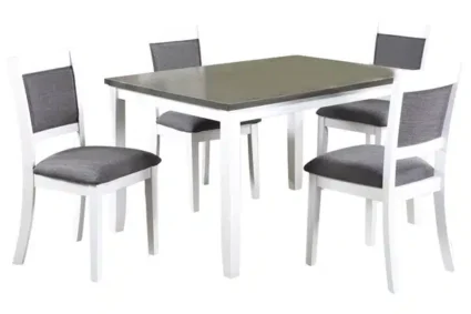 Crete Dining Table & 4 Chairs