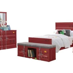 Youth Bedroom Set in Red