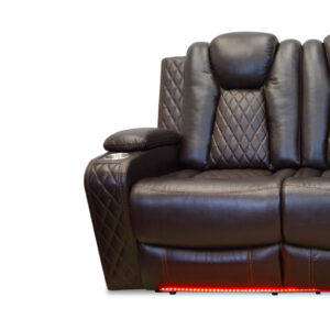 Dayln brown sofa closup 03