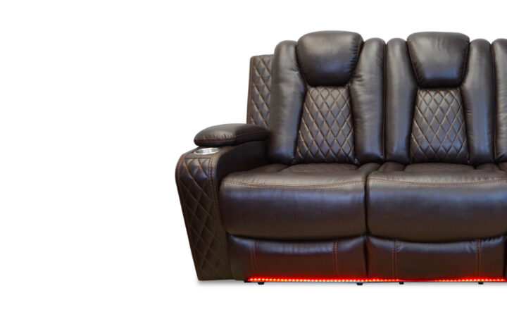 Dayln brown sofa closup 03