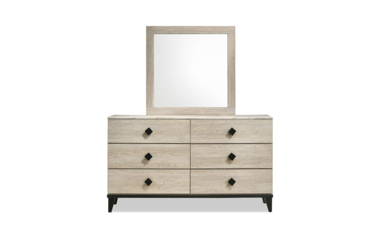 Delta Dresser and Mirror