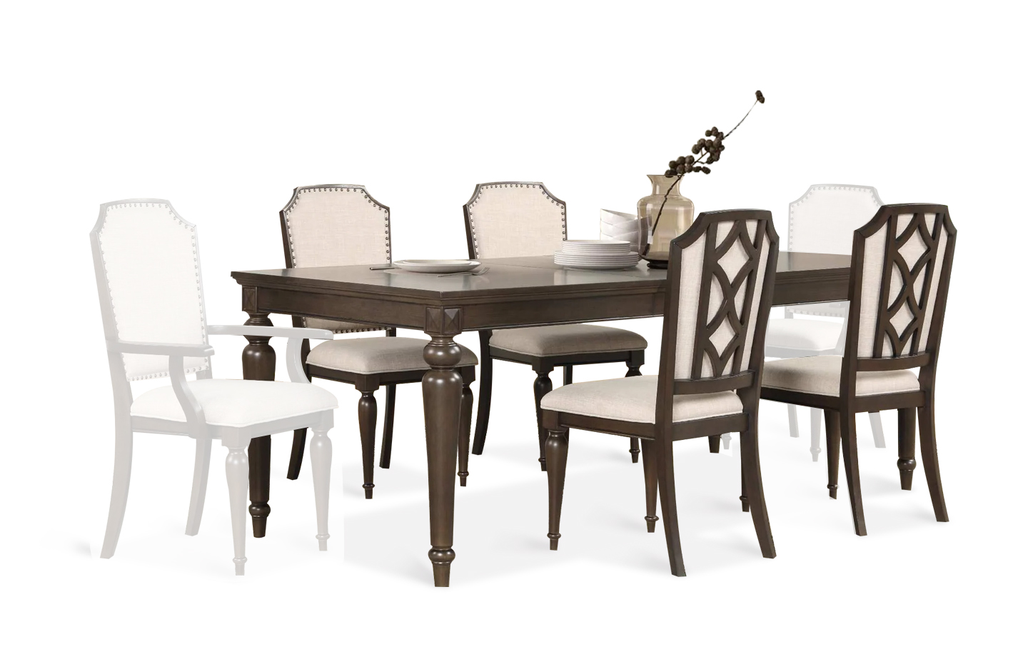 Ginger Dining and 4 chairs