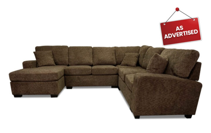 Hathaway Sectional in Brown