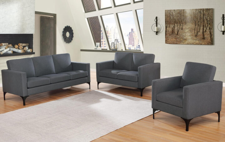 Howser Sofa, Loveseat and Chair Lifestyle