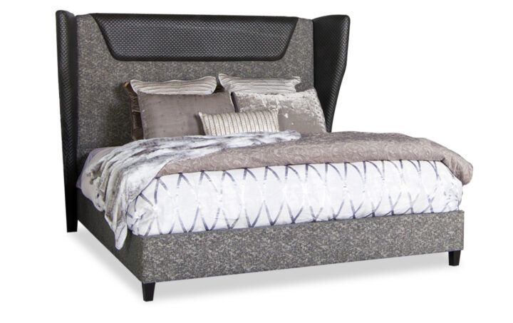 JEWEL QUEEN BED IN GREY 04