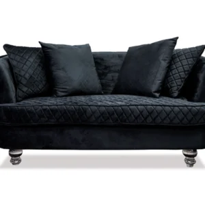 Jule Loveseat in Black