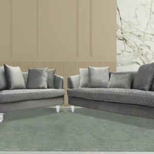 Jules Sofa & Loveseat in Gray