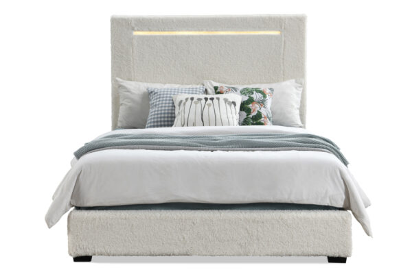 KANGAROO FULL BED IN SHERPA WHITE 04