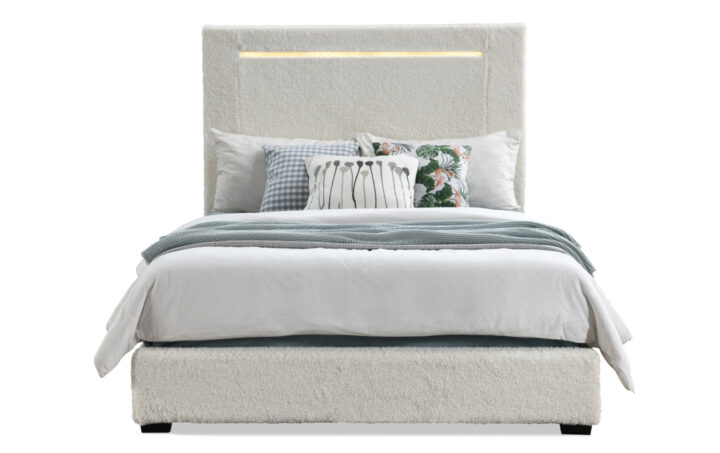 KANGAROO FULL BED IN SHERPA WHITE 04