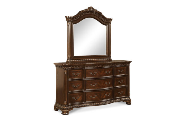 King Arthur Dresser & Mirror