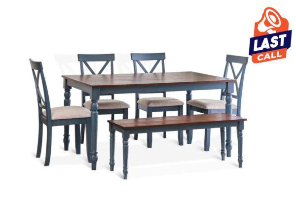 Lafayette Dining Room Set in Blue