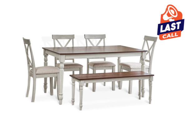 Lafayette Dining Room Set in White