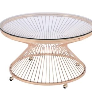 Lavinia Coffee Table in Gold