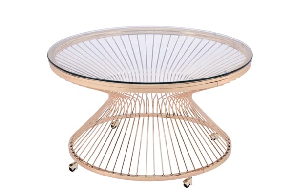 Lavinia Coffee Table in Gold