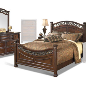 Leahlyn bed, dresser and mirror