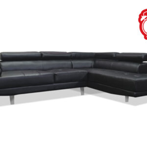 Locust Sectional in Black