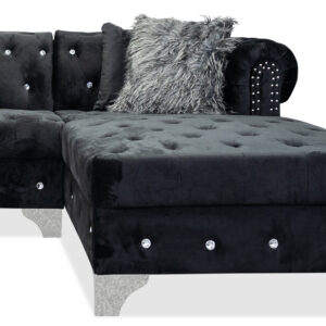 MELROSE-2-PC-SECTIONAL-IN-BLACK-Side-View-2