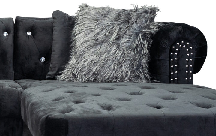 MELROSE-2-PC-SECTIONAL-IN-BLACK-Side-View-3