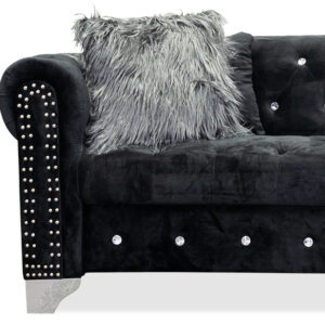 MELROSE-2-PC-SECTIONAL-IN-BLACK-Side-View