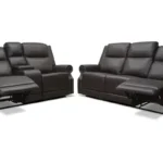 Marco Reclining Sofa & Loveseat in Brown