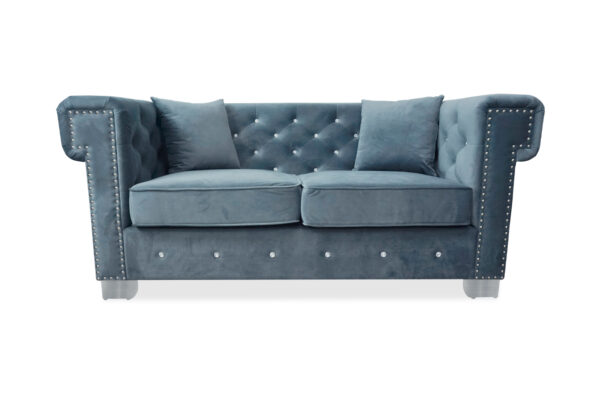 Maysville Loveseat in Gray - 01