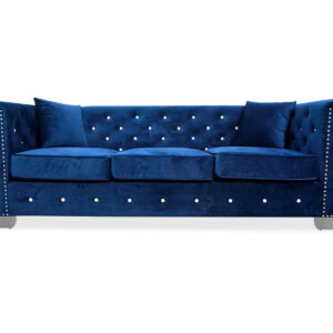 Maysville Sofa in Navy - 01