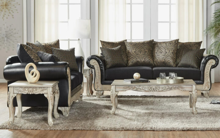 Medellin Sofa and Loveseat